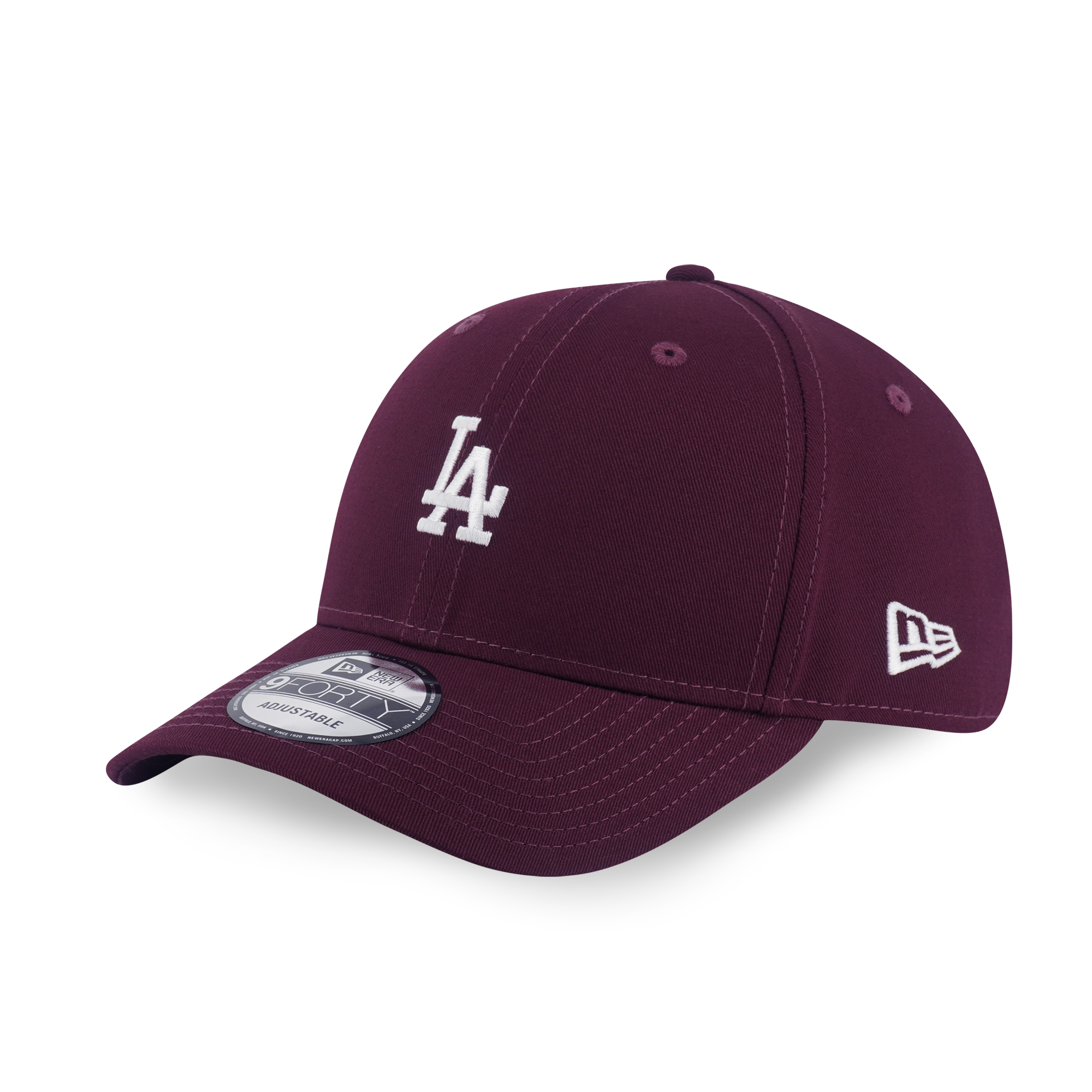 LOS ANGELES DODGERS COLOR ERA MINI LOGO MAROON RED 9FORTY CAP