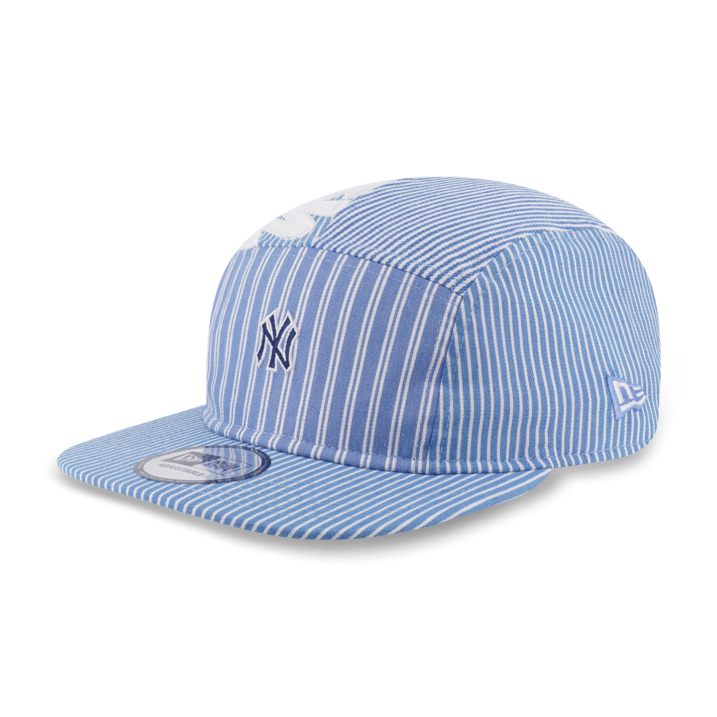NEW YORK YANKEES PATCHWORK BLUE CAMPER CAP