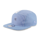 NEW YORK YANKEES PATCHWORK BLUE CAMPER CAP