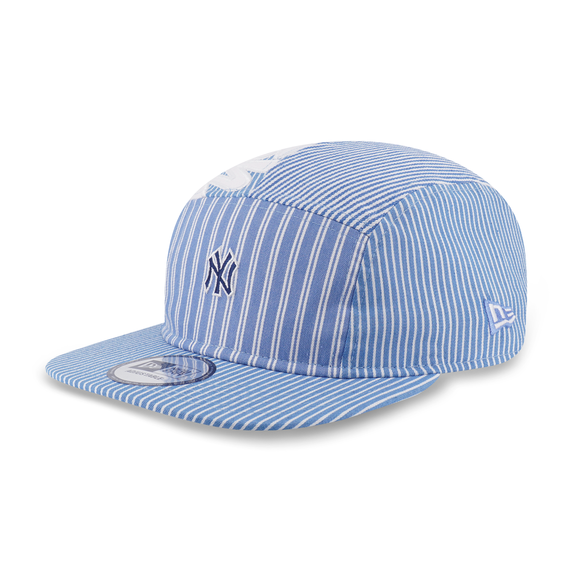 NEW YORK YANKEES PATCHWORK BLUE CAMPER CAP