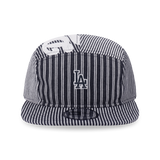 Los Angeles Dodgers Patchwork Gray Camper Cap
