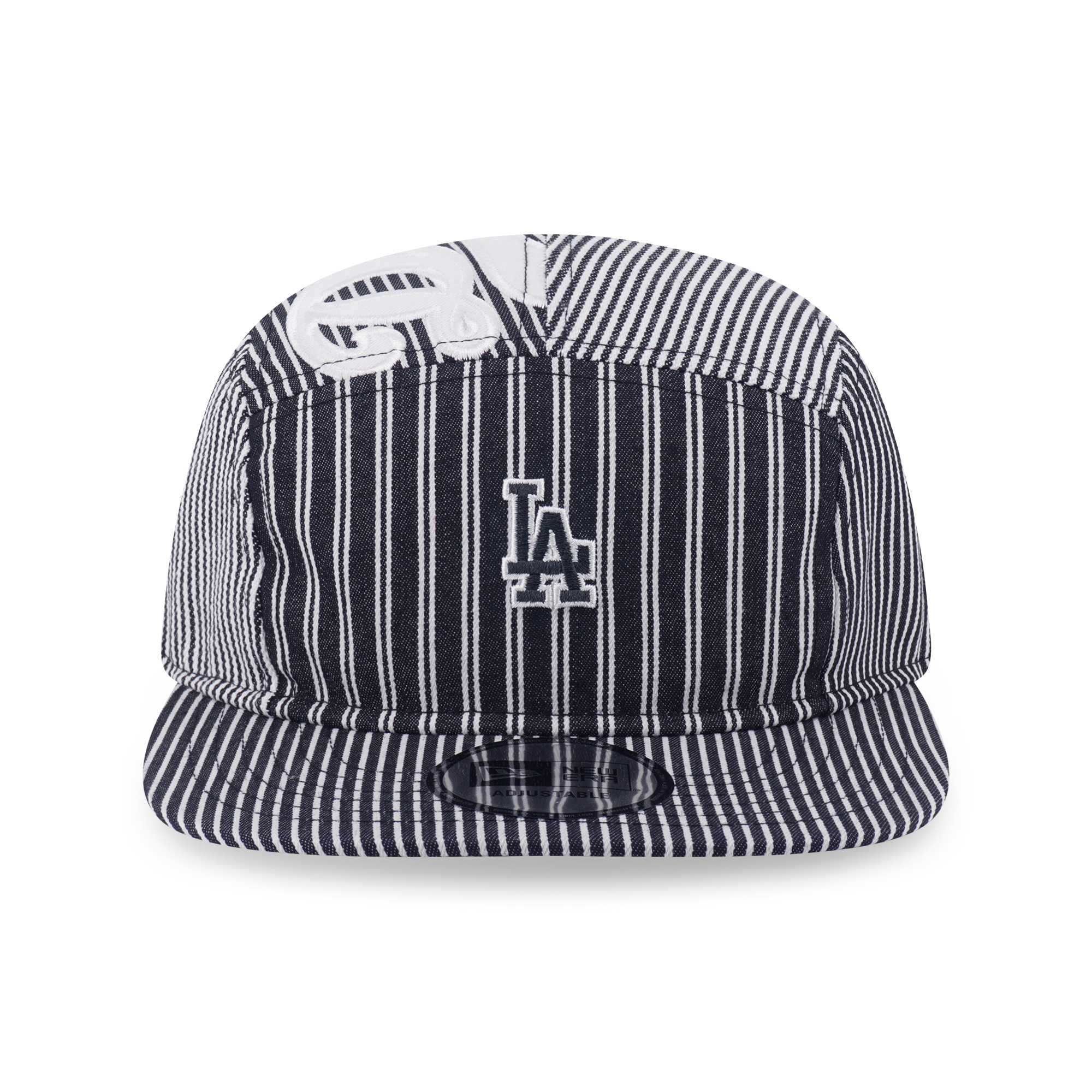 Los Angeles Dodgers Patchwork Gray Camper Cap
