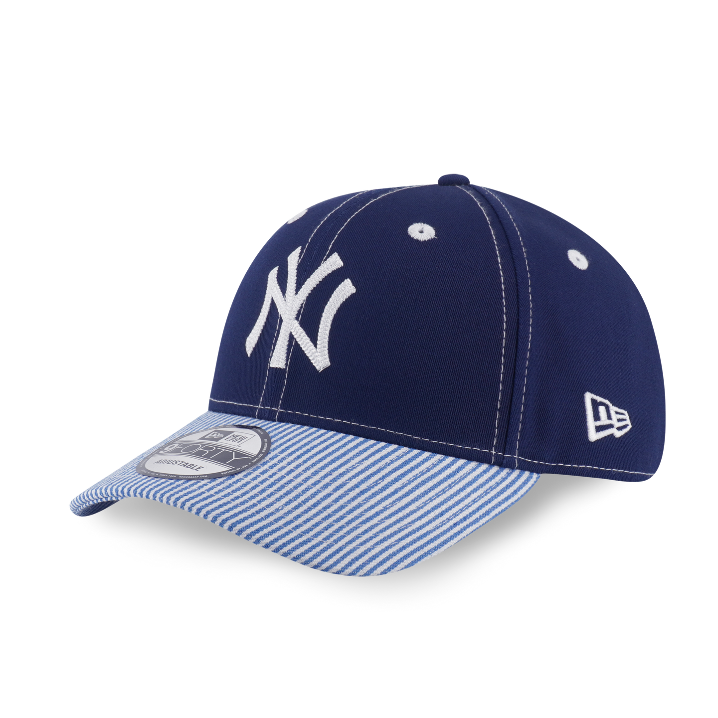 NEW YORK YANKEES PATCHWORK OCEANSIDE BLUE 9FORTY CAP