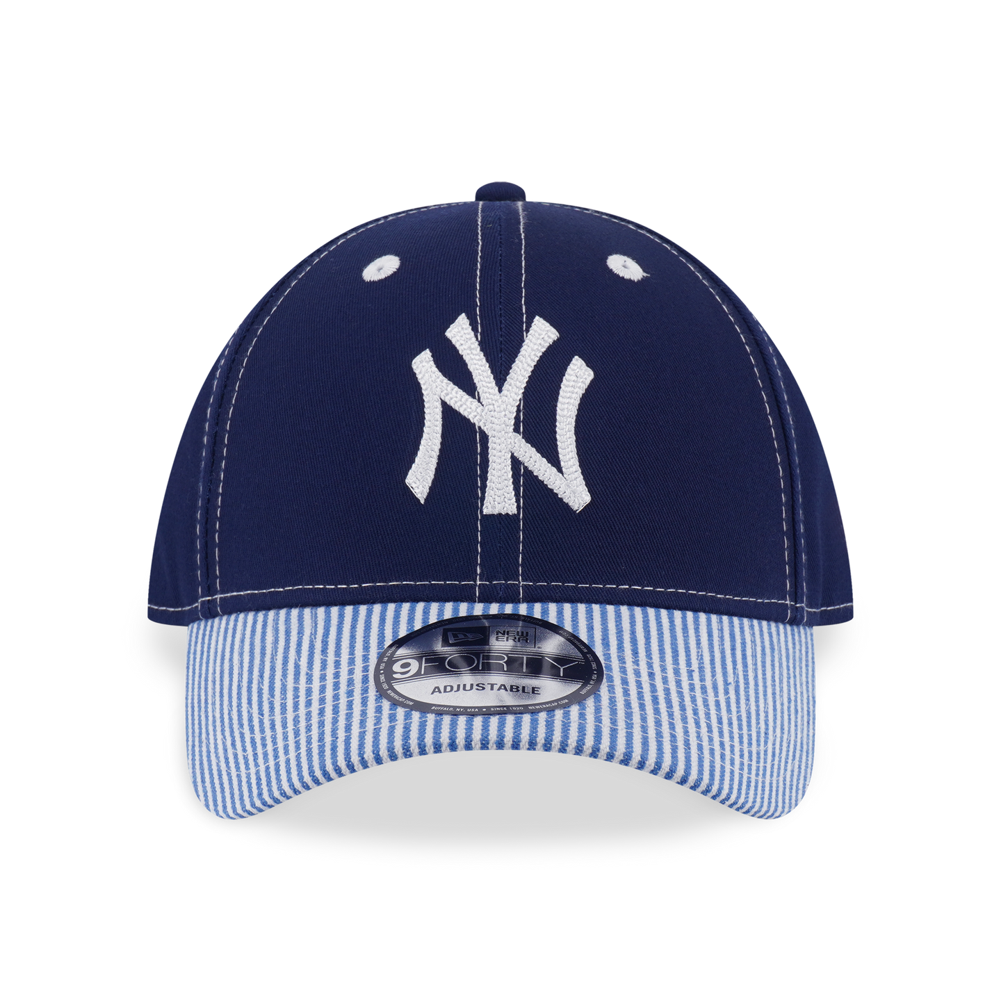 NEW YORK YANKEES PATCHWORK OCEANSIDE BLUE 9FORTY CAP