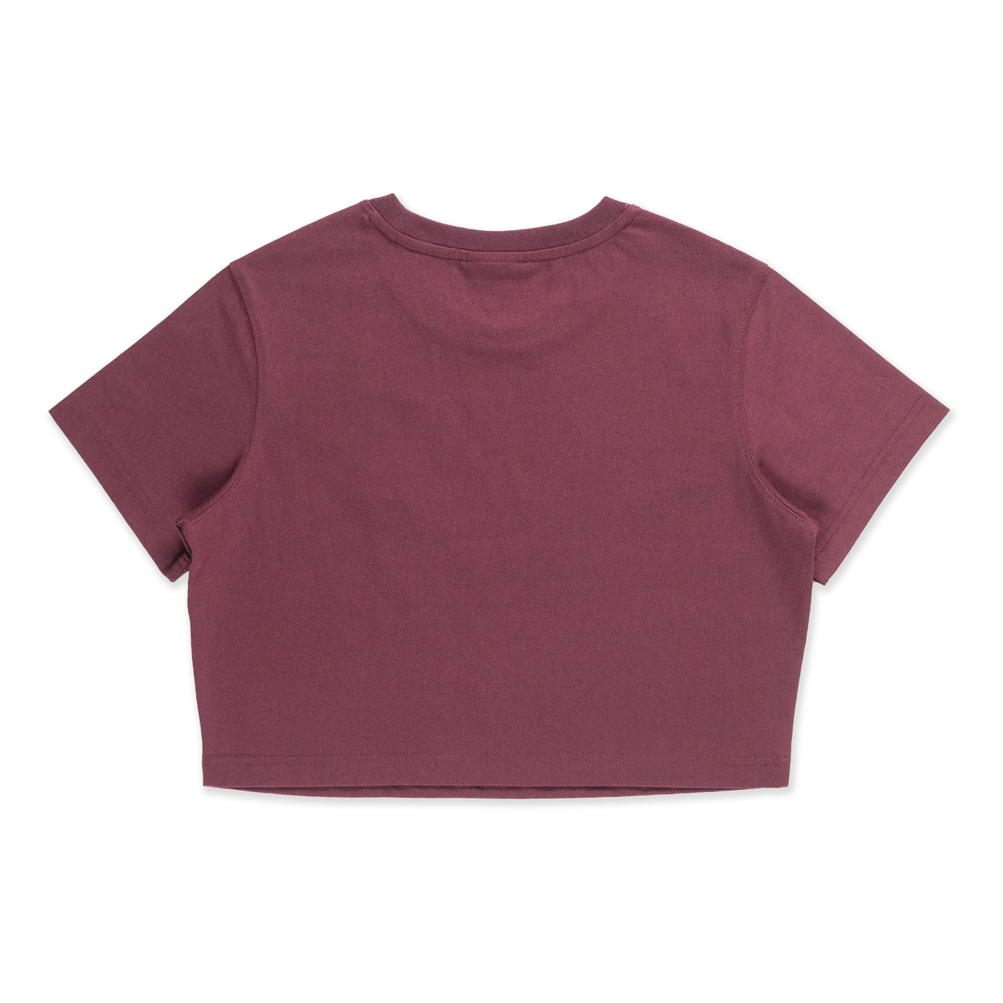 Los Angeles Dodgers Color Era Maroon Red Women Crop Tee