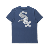 CHICAGO WHITE SOX PATCHWORK OCEANSIDE BLUE SHORT SLEEVE T-SHIRT