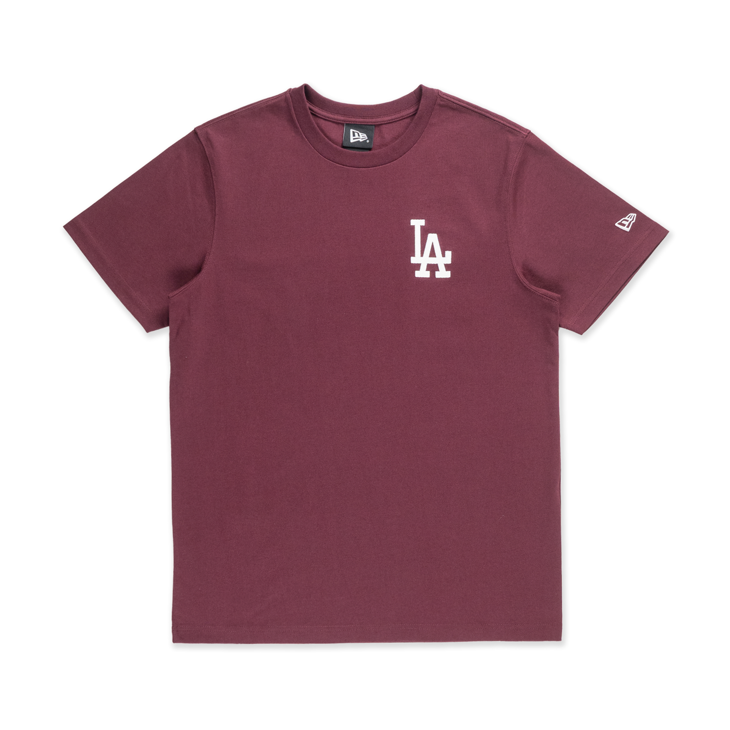 Los Angeles Dodgers Color Era Maroon Red Short Sleeve T-Shirt
