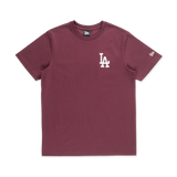 Los Angeles Dodgers Color Era Maroon Red Short Sleeve T-Shirt