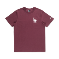 Los Angeles Dodgers Color Era Maroon Red Short Sleeve T-Shirt