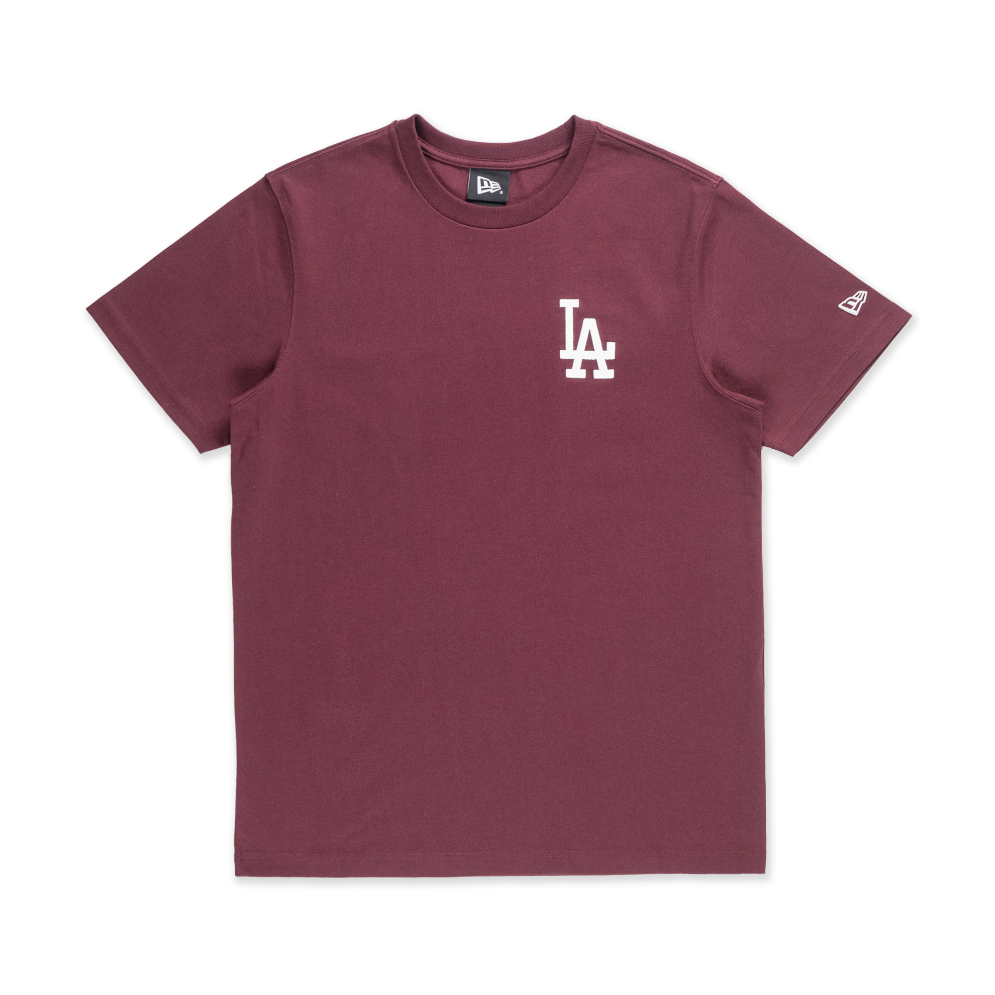 Los Angeles Dodgers Color Era Maroon Red Short Sleeve T-Shirt