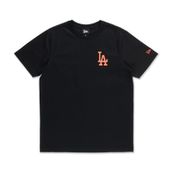 韓国New Era■MLB BASIC BLACK T-SHIRTS■3色 韓国New Era□MLB BASIC LOGO BLACK T-SHIRT□3色 (New Era/T