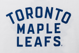 Toronto Maple Leafs NHL Team Logo White Oversized Short Sleeve T-Shirt