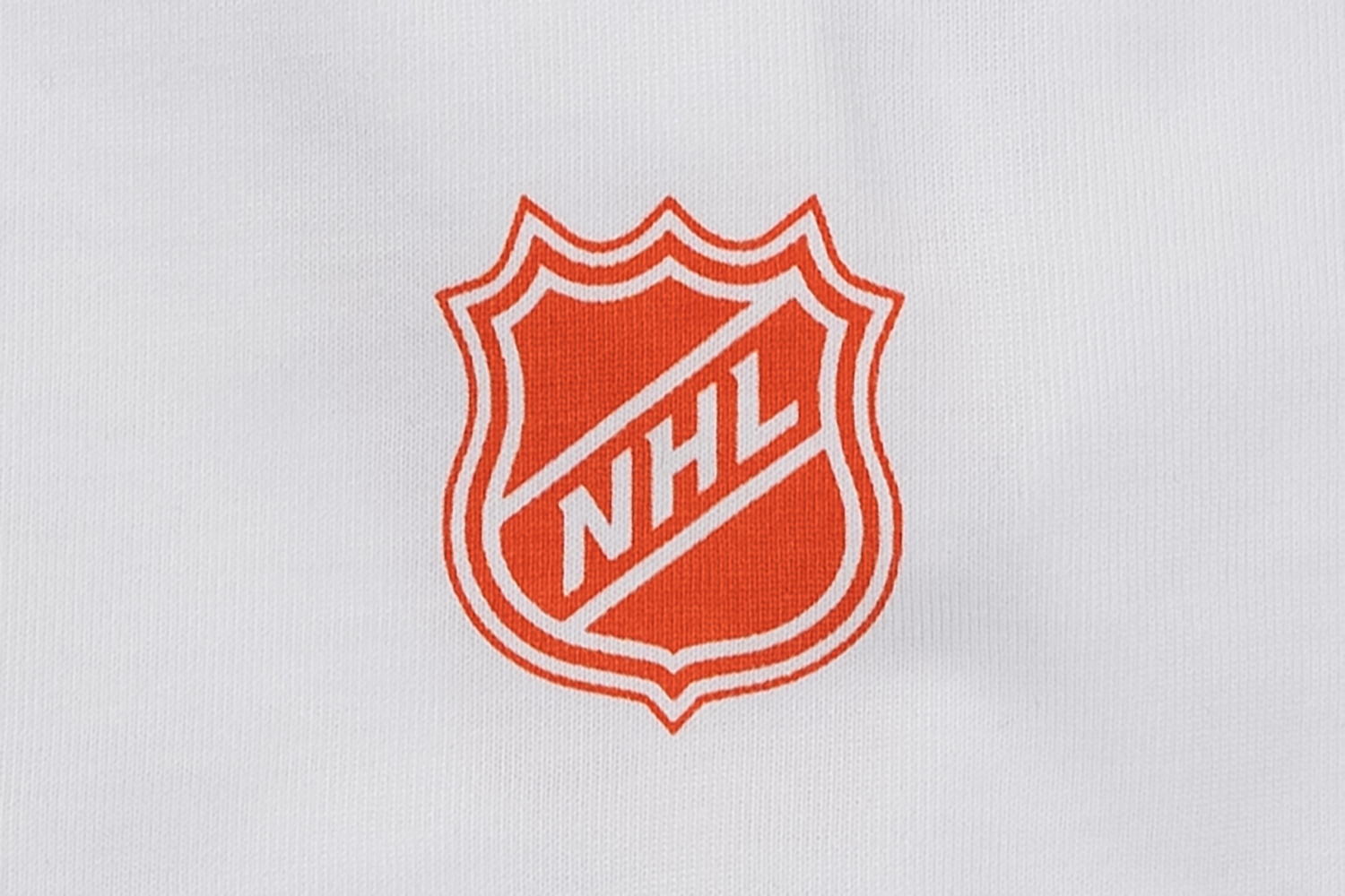 Anaheim Ducks NHL Team Logo White Oversized Short Sleeve T-Shirt