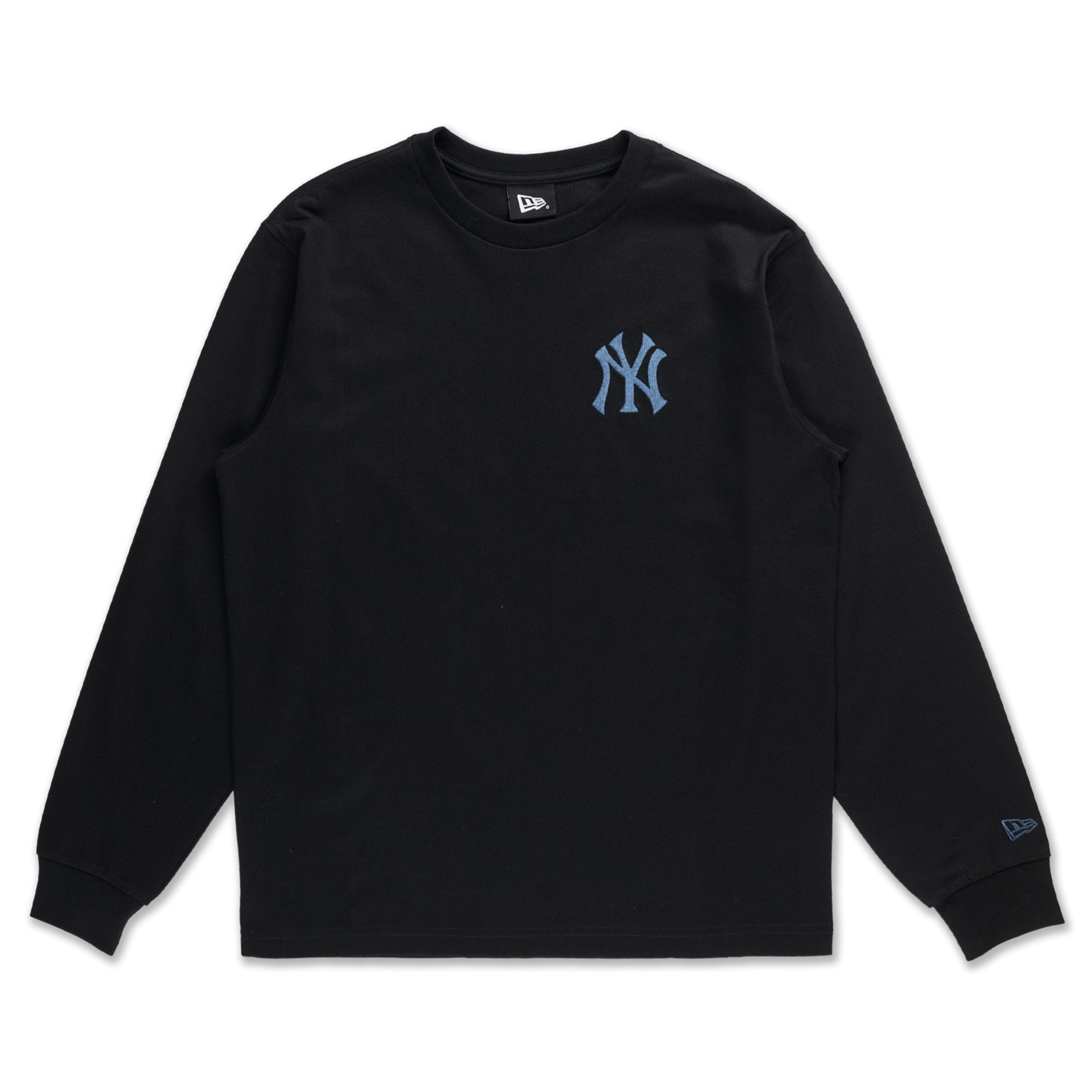 New York Yankees Color Era Black Long Sleeve T-Shirt