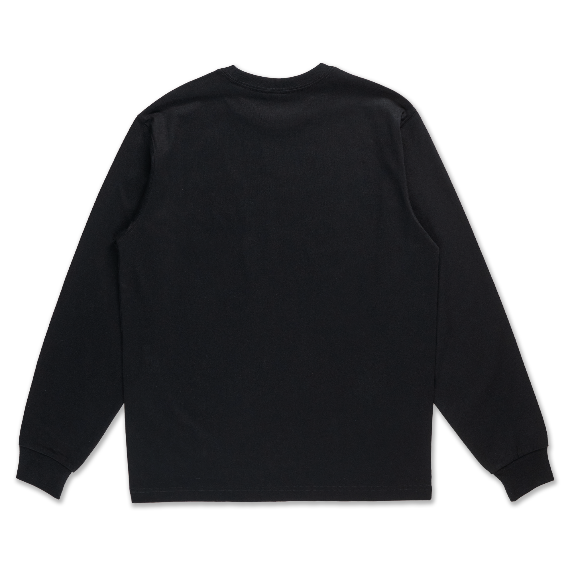 定価以下　YGM Logo L/S Tee BLACK L T_Black_2_umeda_LS_black_back_