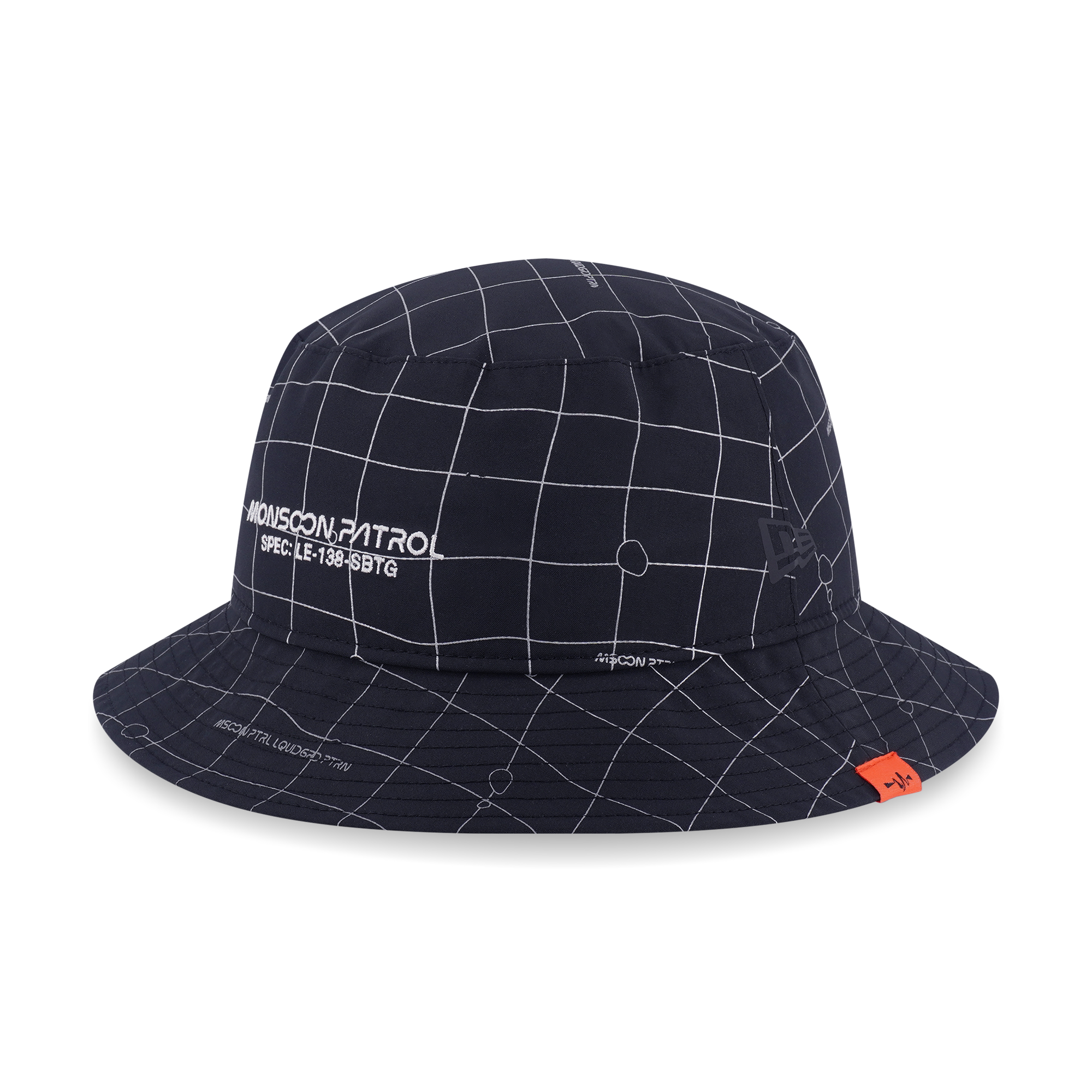 New Era X Monsoon Patrol Black Bucket Hat