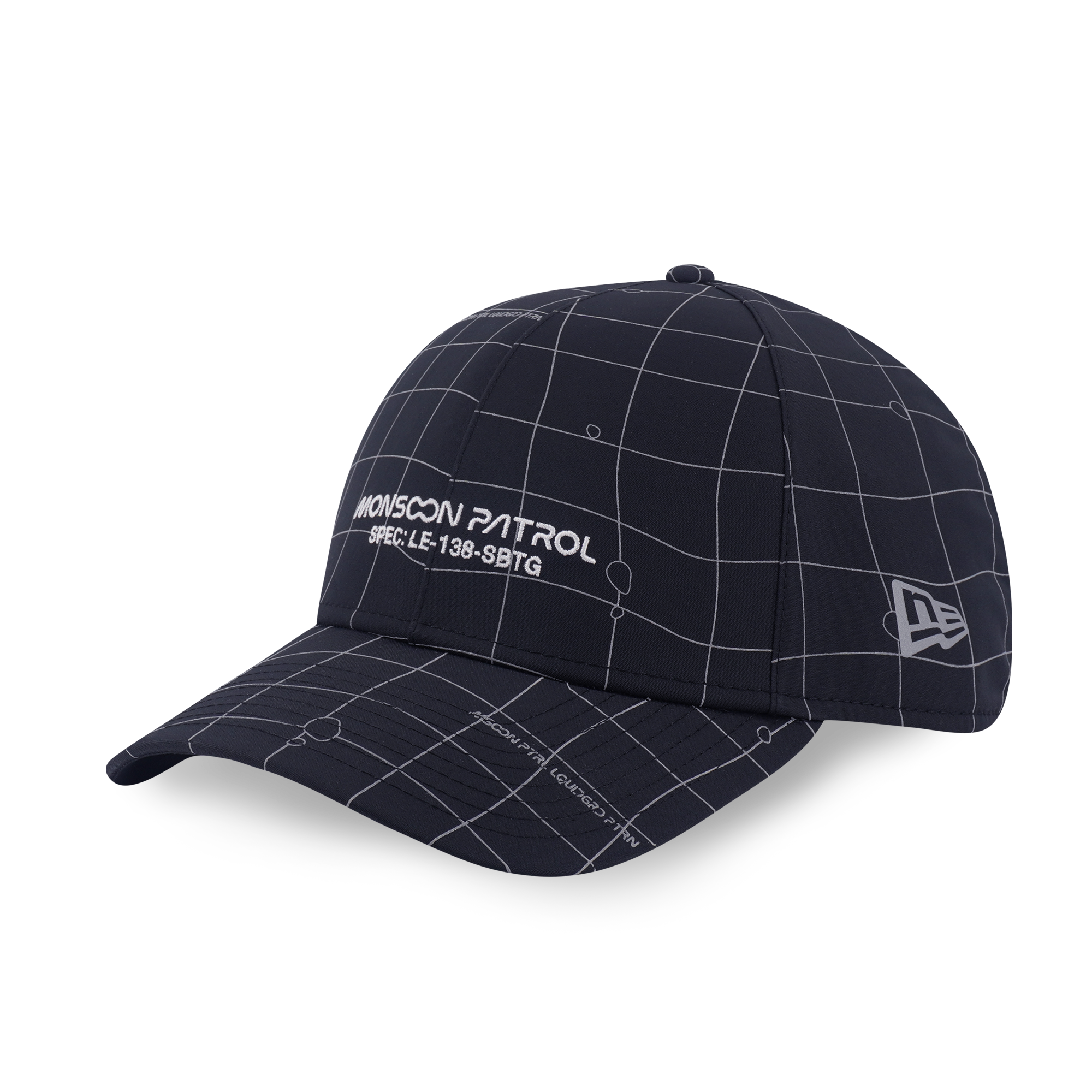 New Era X Monsoon Patrol Black 9Forty Cap