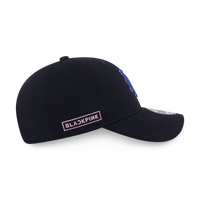 NEW ERA X MLB X BLACKPINK 2025 NEW YORK METS BLACK 9FORTY CAP