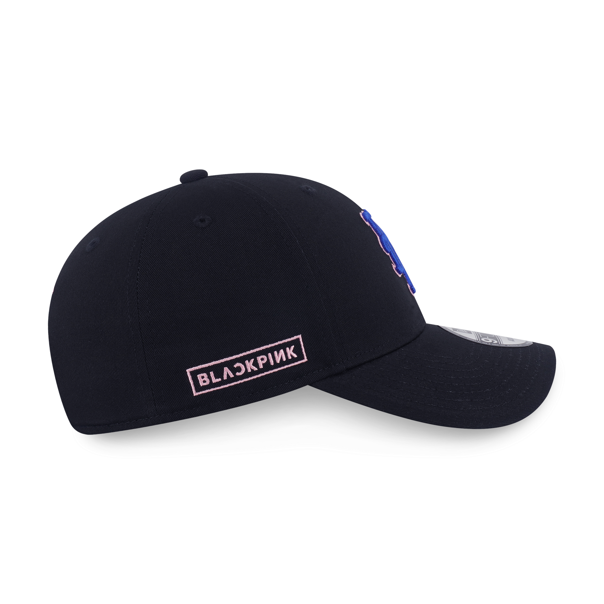 NEW ERA X MLB X BLACKPINK 2025 NEW YORK METS BLACK 9FORTY CAP