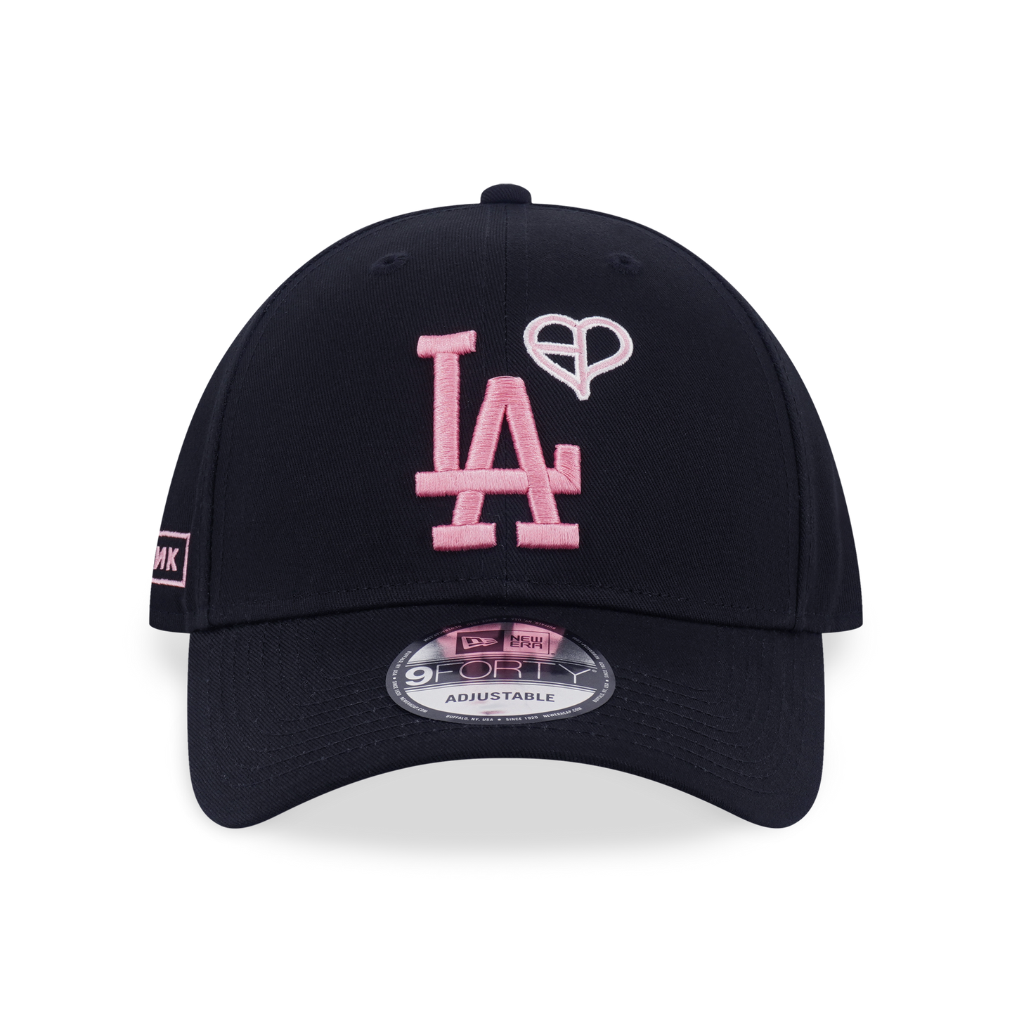 NEW ERA X MLB X BLACKPINK 2025 LOS ANGELES DODGERS BLACK 9FORTY CAP