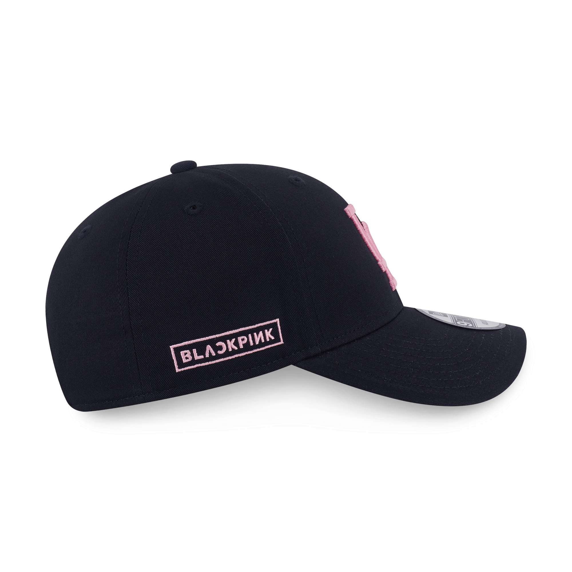 NEW ERA X MLB X BLACKPINK 2025 LOS ANGELES DODGERS BLACK 9FORTY CAP