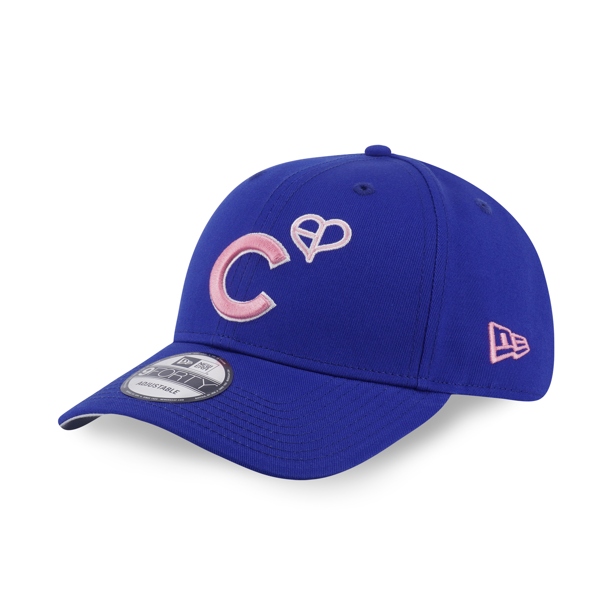 NEW ERA X MLB X BLACKPINK 2025 CHICAGO CUBS ROYAL BLUE 9FORTY CAP