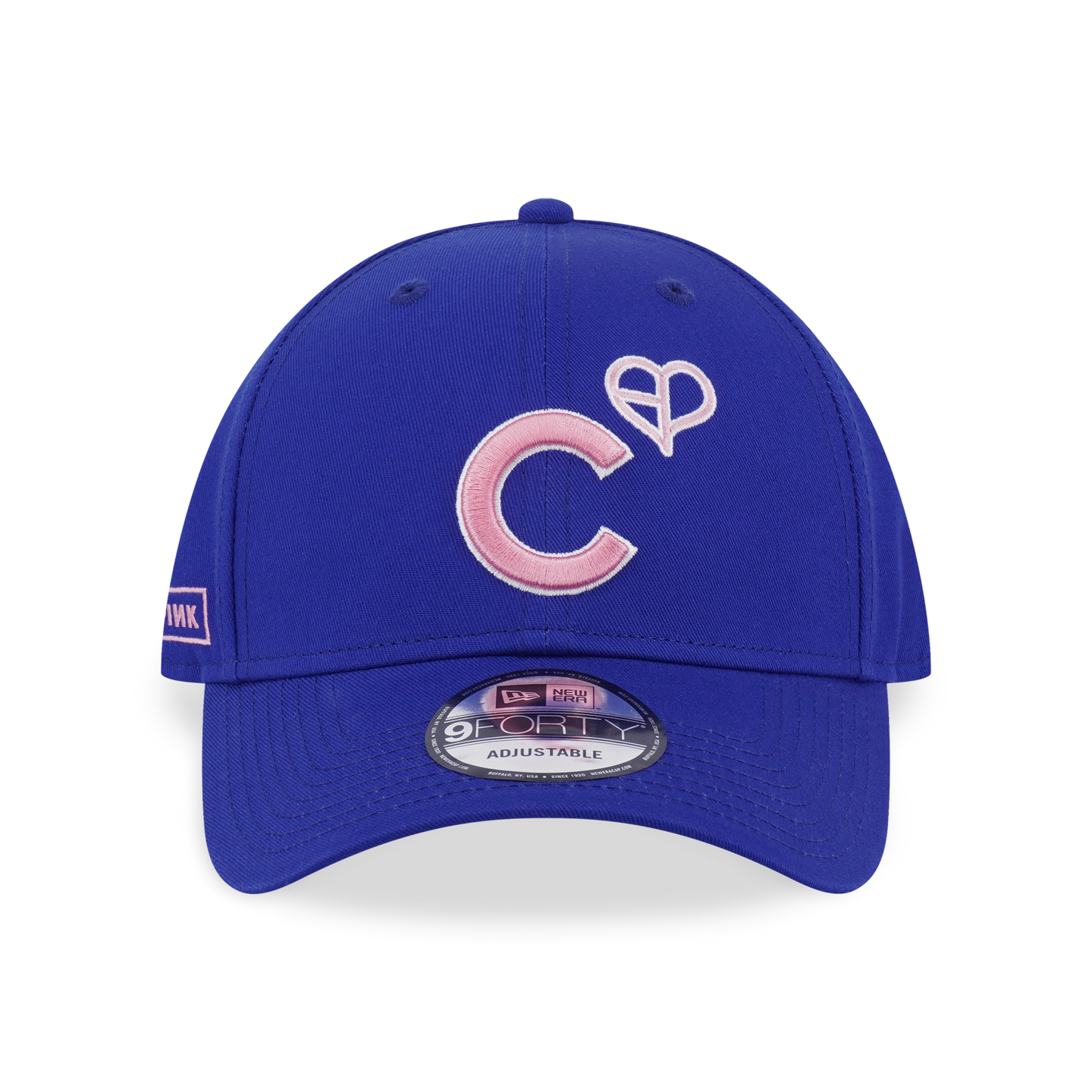 NEW ERA X MLB X BLACKPINK 2025 CHICAGO CUBS ROYAL BLUE 9FORTY CAP