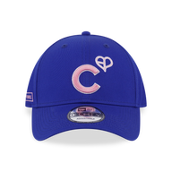 NEW ERA X MLB X BLACKPINK 2025 CHICAGO CUBS ROYAL BLUE 9FORTY CAP