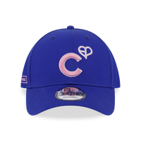 NEW ERA X MLB X BLACKPINK 2025 CHICAGO CUBS ROYAL BLUE 9FORTY CAP
