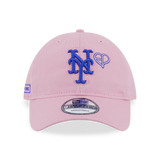 NEW ERA X MLB X BLACKPINK 2025 NEW YORK METS PINK 9TWENTY CAP