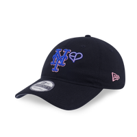 NEW ERA X MLB X BLACKPINK 2025 NEW YORK METS BLACK 9TWENTY CAP