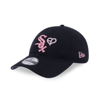 NEW ERA X MLB X BLACKPINK 2025 CHICAGO WHITE SOX BLACK 9TWENTY CAP