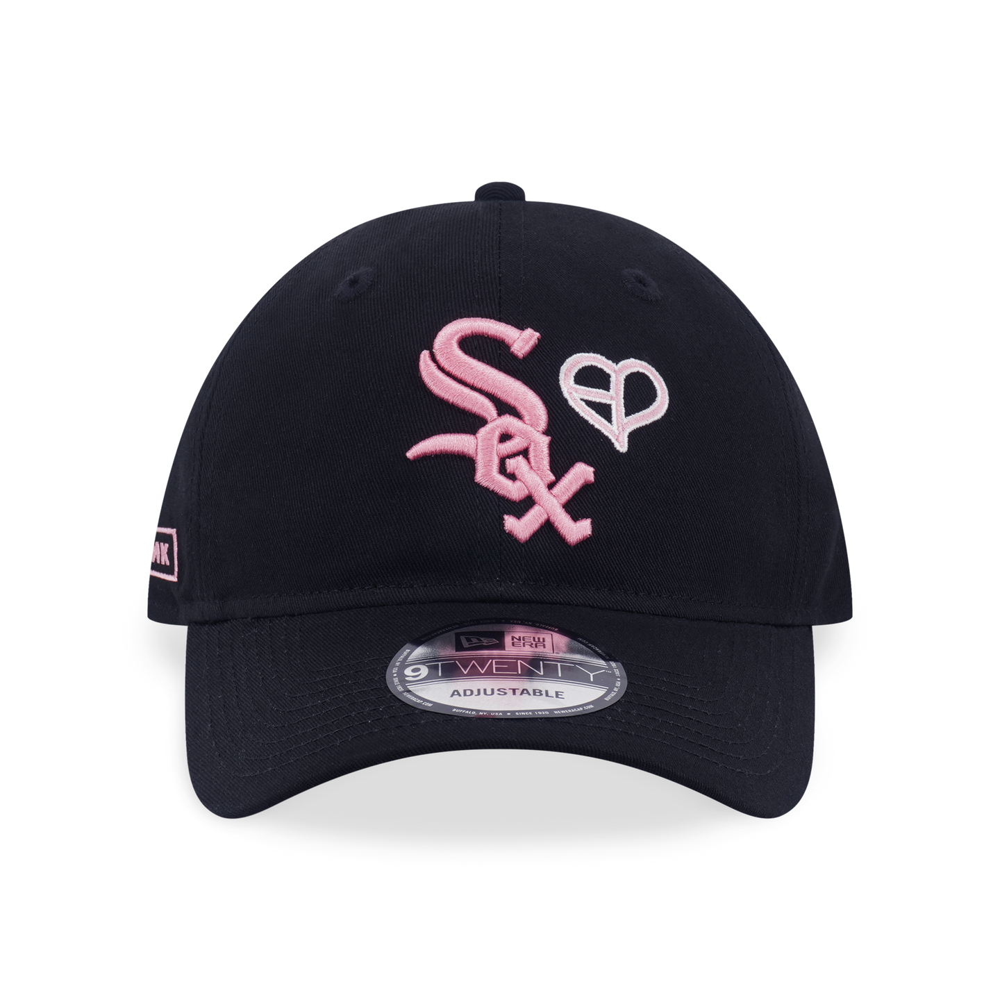 NEW ERA X MLB X BLACKPINK 2025 CHICAGO WHITE SOX BLACK 9TWENTY CAP