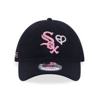 NEW ERA X MLB X BLACKPINK 2025 CHICAGO WHITE SOX BLACK 9TWENTY CAP