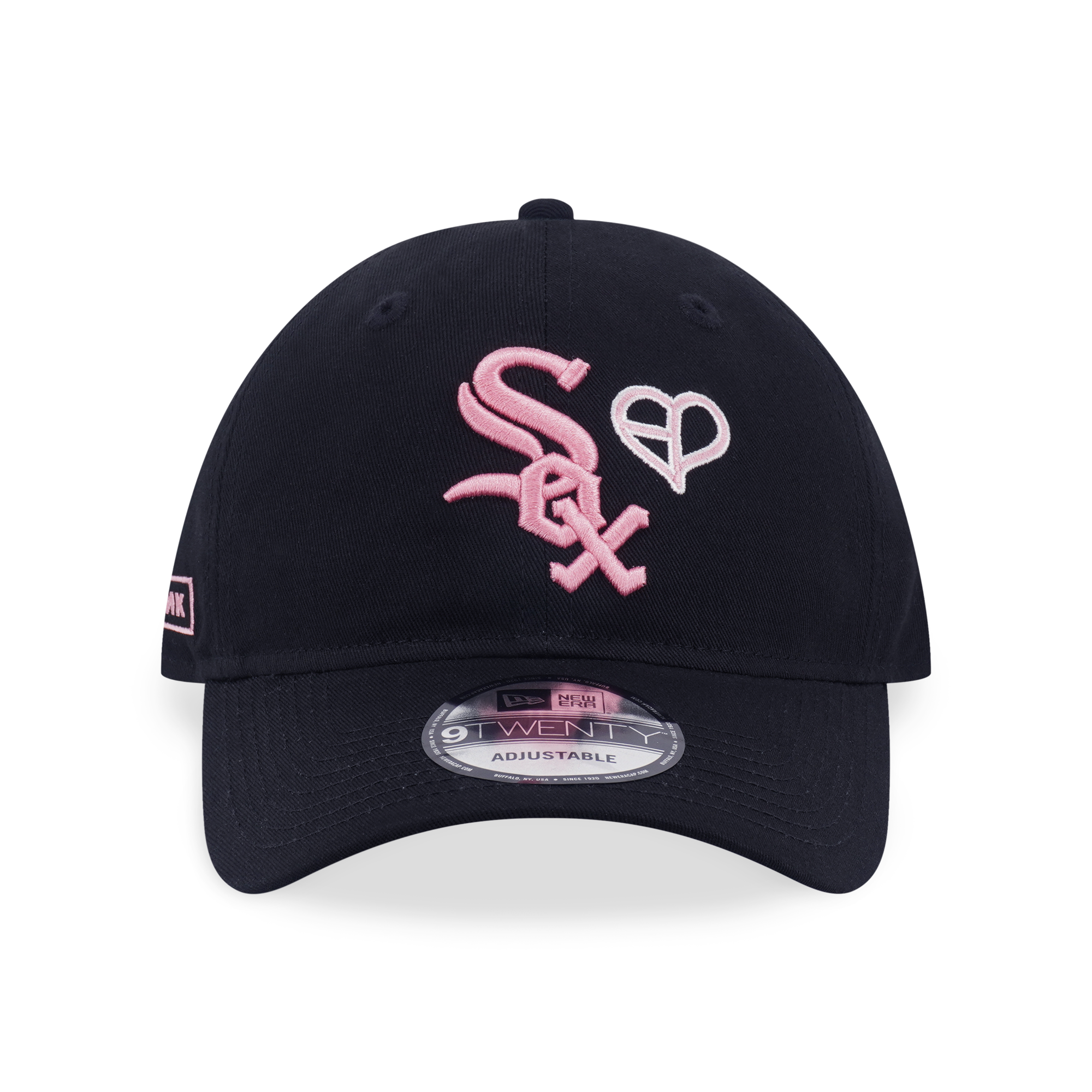 NEW ERA X MLB X BLACKPINK 2025 CHICAGO WHITE SOX BLACK 9TWENTY CAP