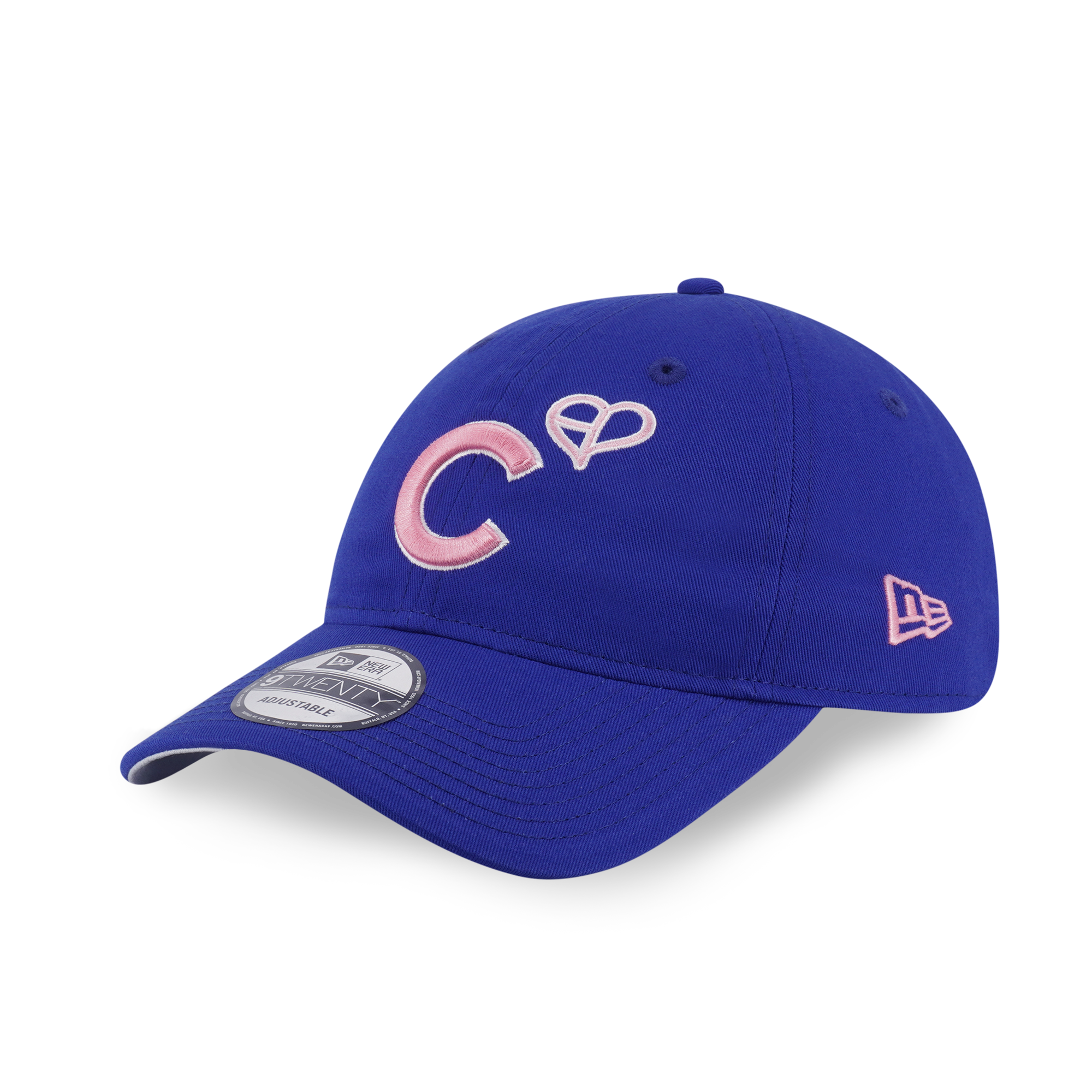 NEW ERA X MLB X BLACKPINK 2025 CHICAGO CUBS ROYAL BLUE 9TWENTY CAP