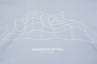 New Era X Monsoon Patrol Dolphin Grey Short Sleeve Tee