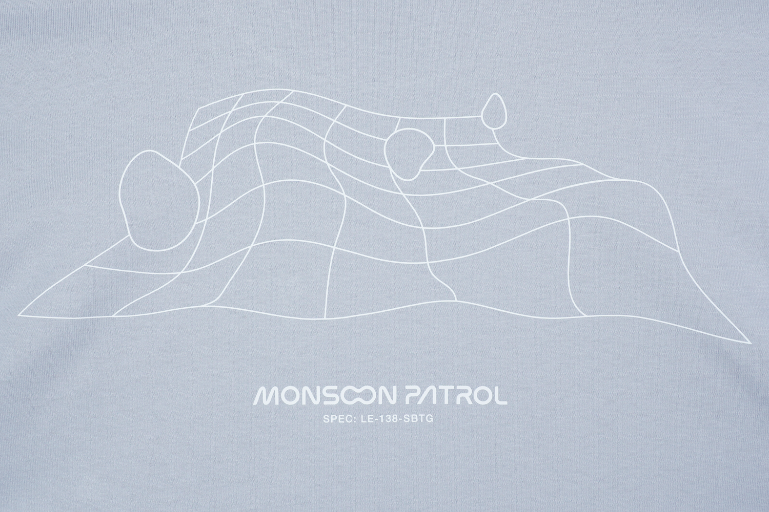 New Era X Monsoon Patrol Dolphin Grey Short Sleeve Tee