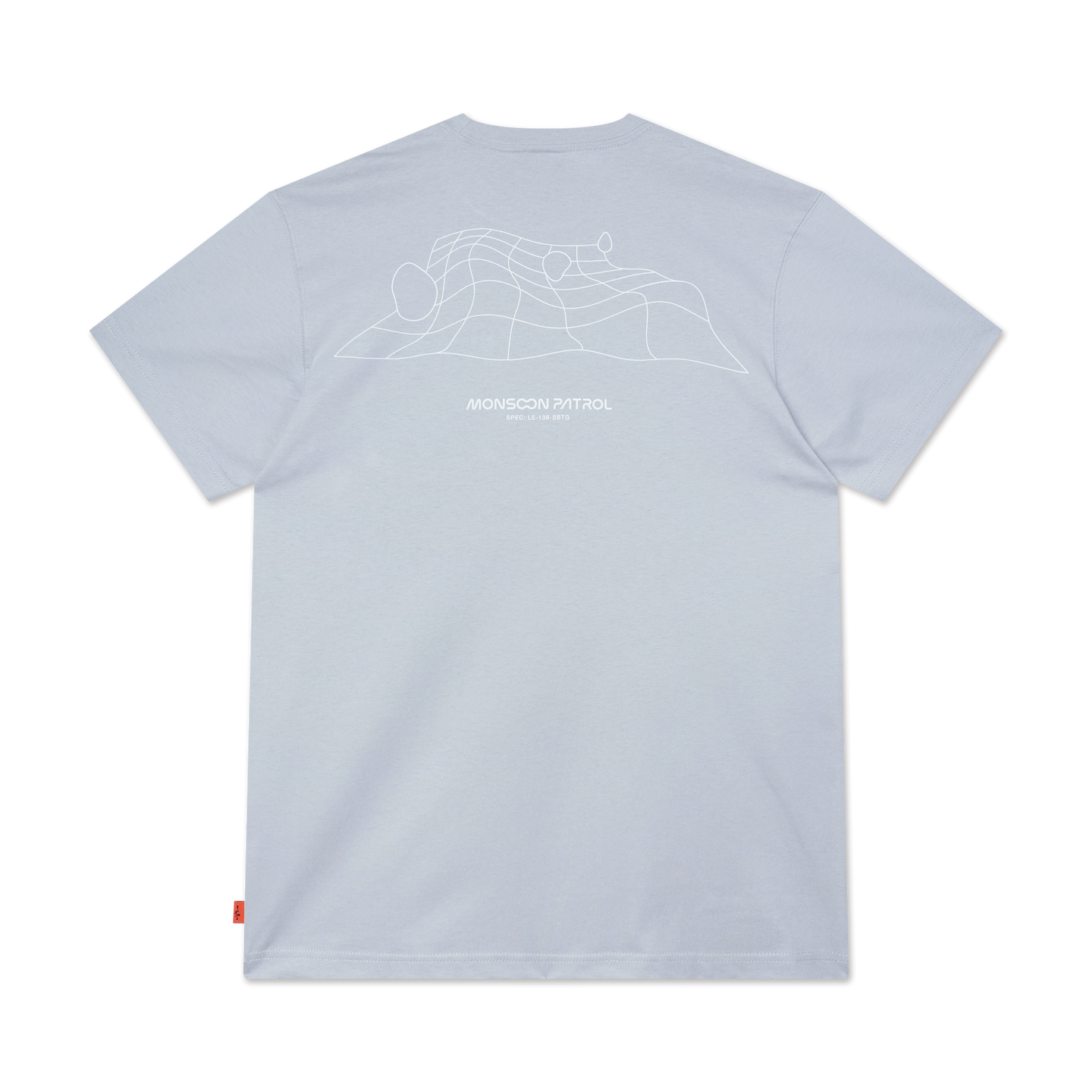 New Era X Monsoon Patrol Dolphin Grey Short Sleeve Tee