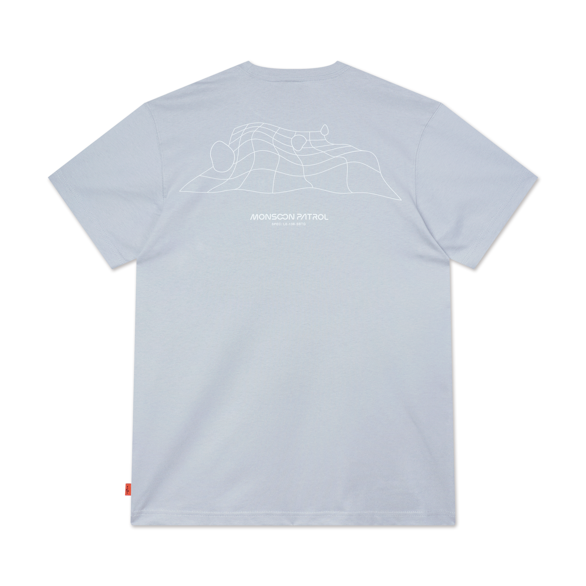 New Era X Monsoon Patrol Dolphin Grey Short Sleeve Tee