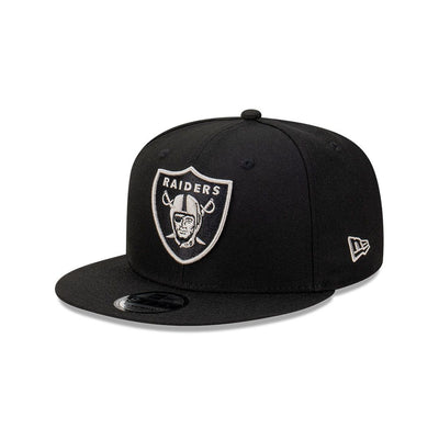 LAS VEGAS RAIDERS GRAY OUTLINE REPREVE BLACK 9FIFTY CAP