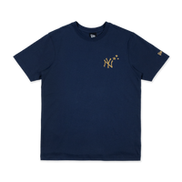 NEW YORK YANKEES WINTER WHISPER OCEANSIDE BLUE SHORT SLEEVE T-SHIRT