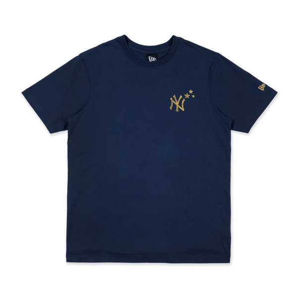 NEW YORK YANKEES WINTER WHISPER OCEANSIDE BLUE SHORT SLEEVE T-SHIRT
