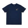 NEW YORK YANKEES WINTER WHISPER OCEANSIDE BLUE SHORT SLEEVE T-SHIRT