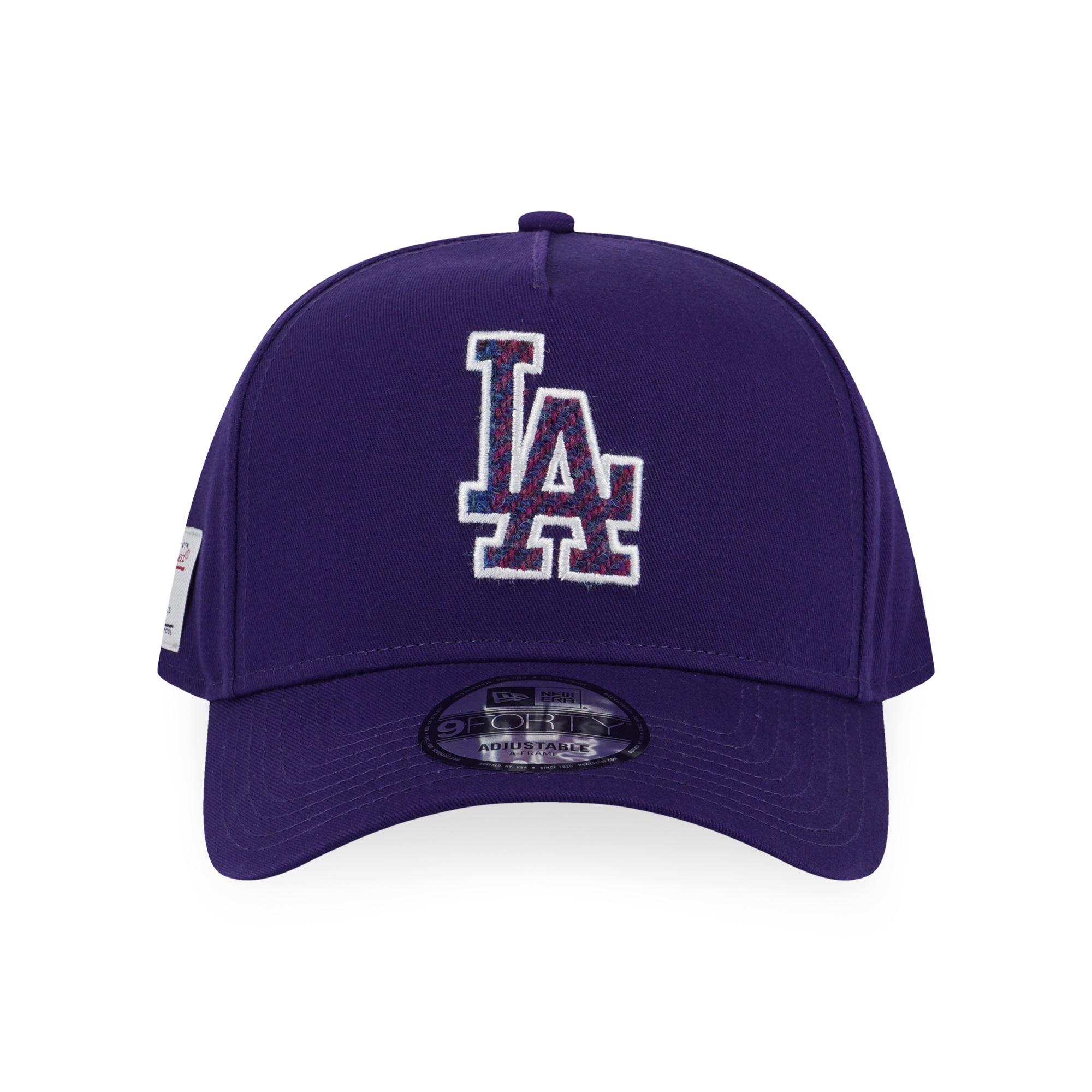 LOS ANGELES DODGERS HARRIS TWEED PURPLE 9FORTY AF CAP