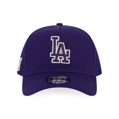 LOS ANGELES DODGERS HARRIS TWEED PURPLE 9FORTY AF CAP