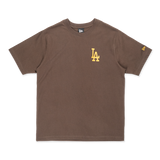LOS ANGELES DODGERS COLOR ERA CHOCOLATE SHORT SLEEVE T-SHIRT