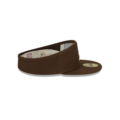 Fear Of God Essential Fitted Visor 13019 Detroit Tigers Walnut