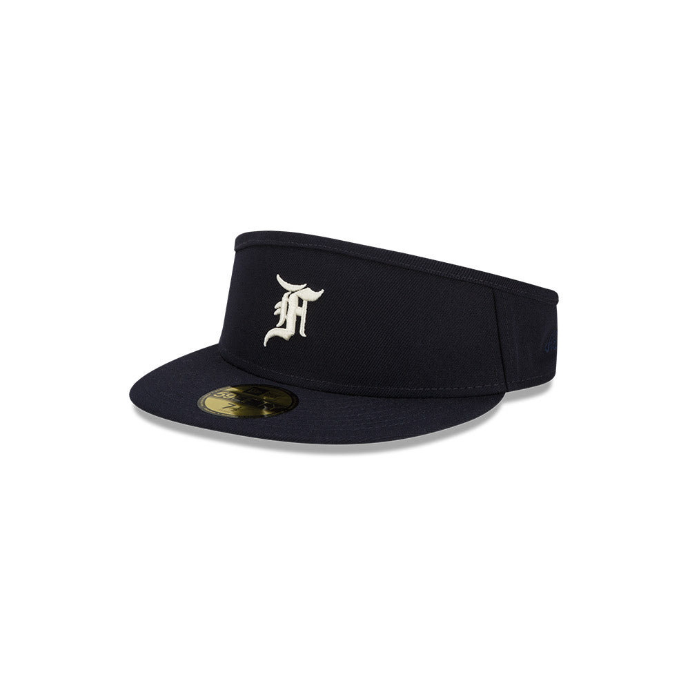 Fear Of God Essential Fitted Visor 13019 Detroit Tigers Navy Blue