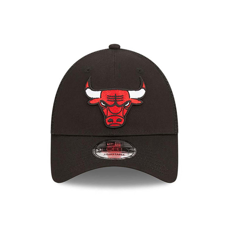 CHICAGO BULLS NBA BLACK 9FORTY TRUCKER CAP